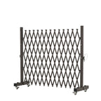 Expandable Metal Barricade with Casters