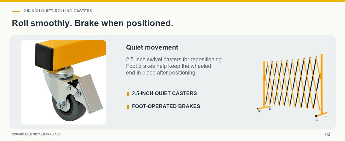 Move Smoothly. Position Easily.