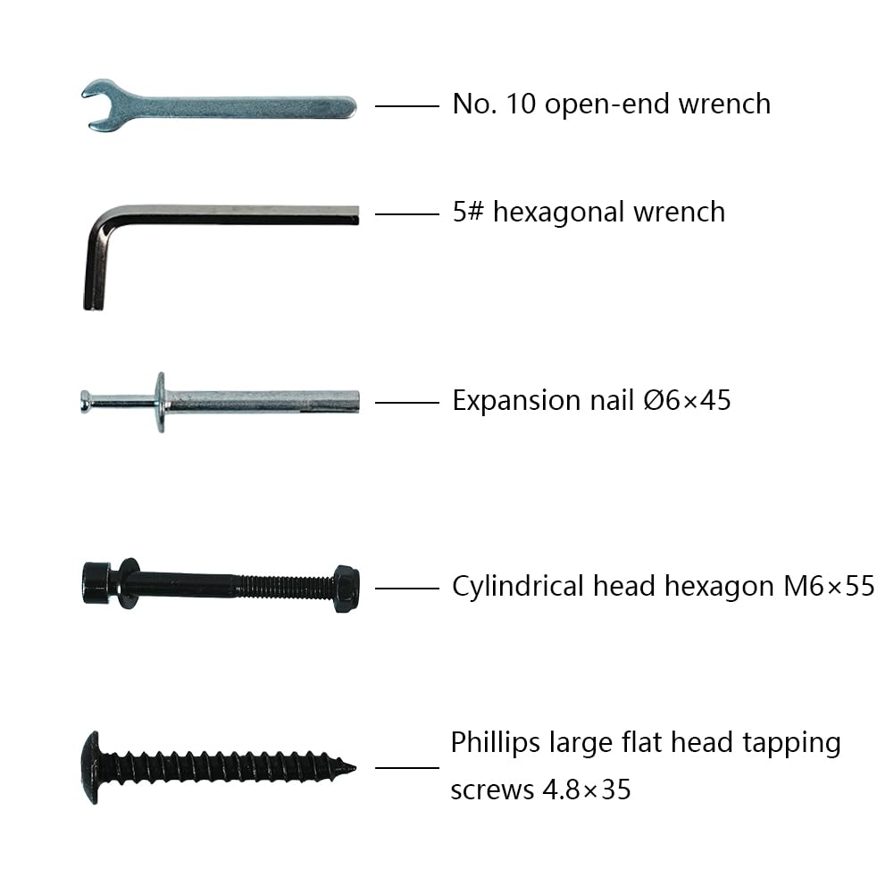 Expandable Barricade Fixing Clips, Connecting Gate to Barrier, Latch Design, Yellow, Suitable for 30 * 30cm Side Columns for Indoor Security, Garage, Shopping Mall, Warehouse