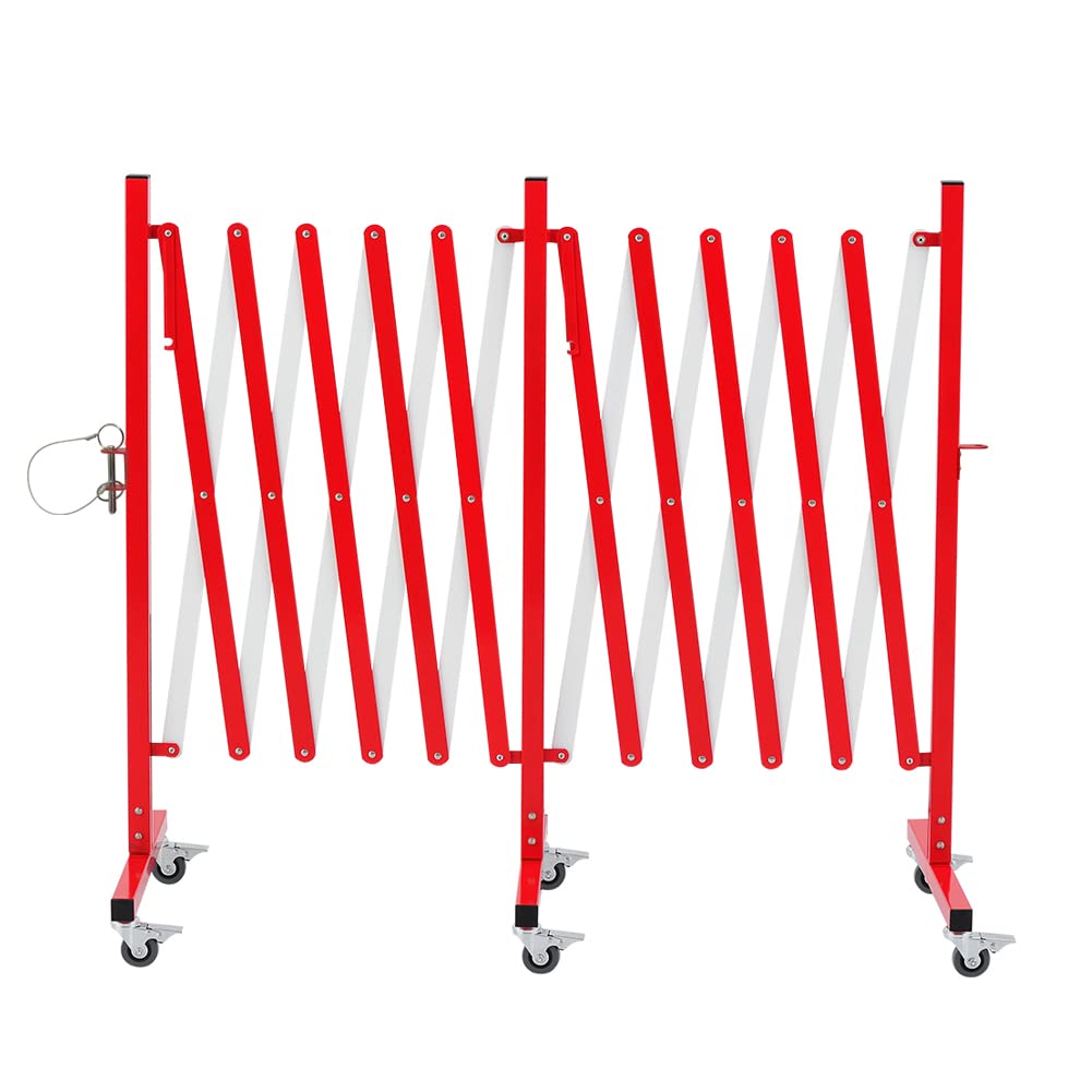 Expandable Metal Barricade with Casters