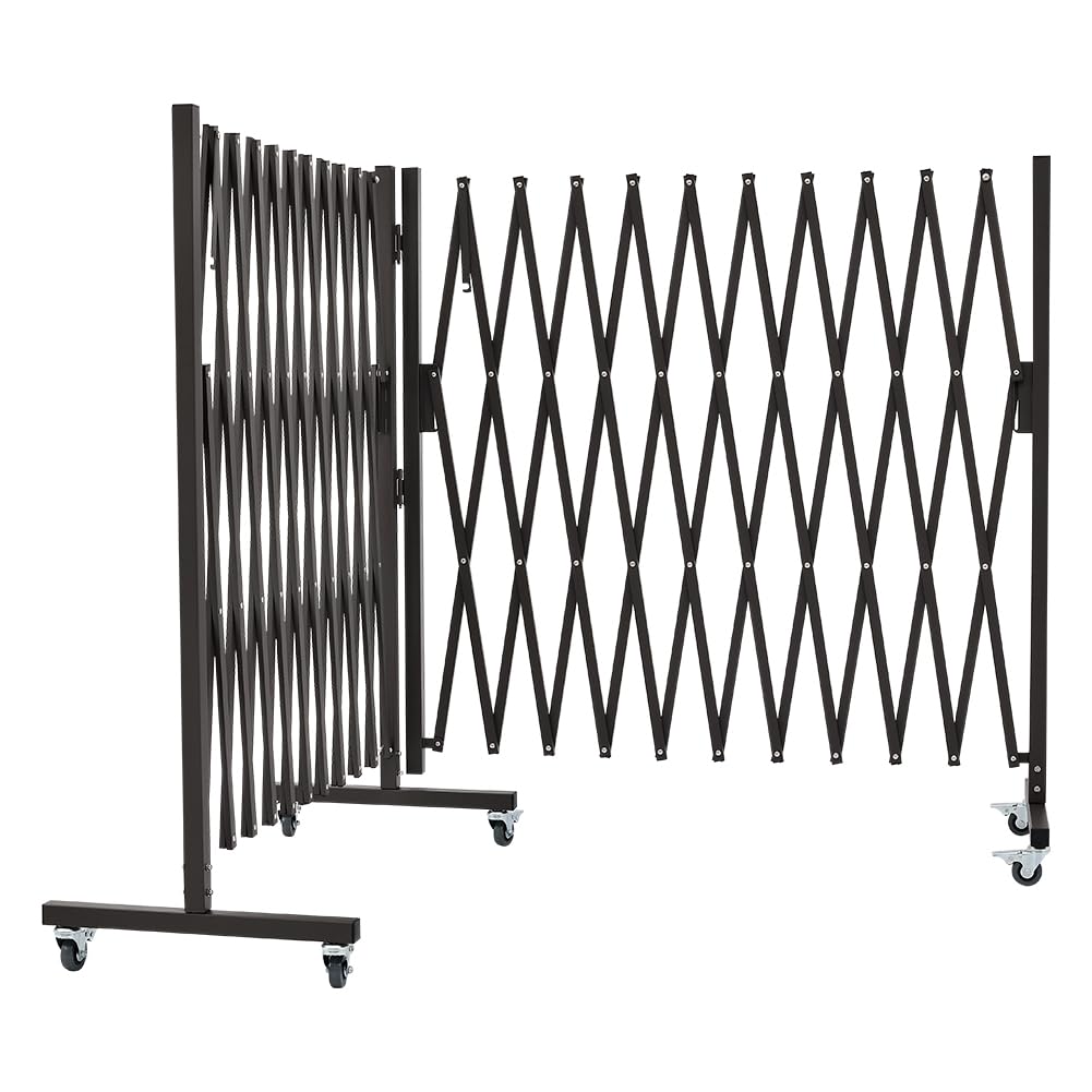 Expandable Metal Barricade with Casters