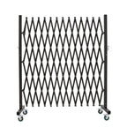 Expandable Metal Barricade with Casters