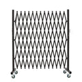 Expandable Metal Barricade with Casters