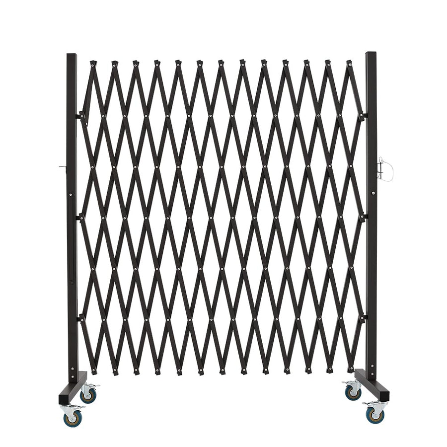 Expandable Metal Barricade with Casters