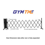 Expandable Metal Barricade with Casters