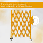 Expandable Metal Barricade with Casters