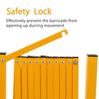 Expandable Metal Barricade with Casters