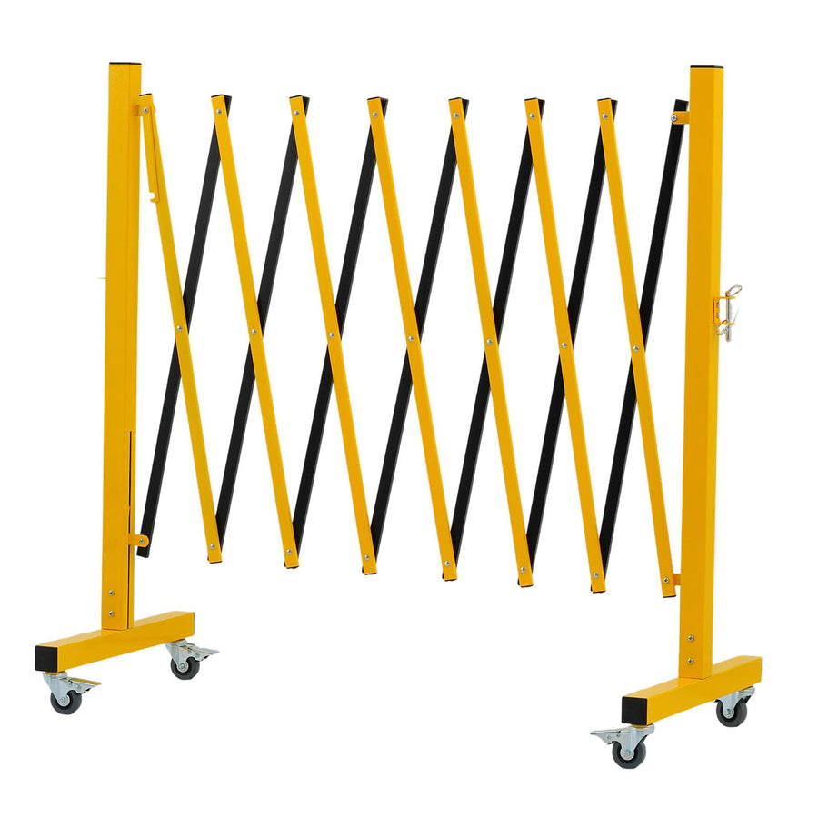 Expandable Metal Barricade with Casters