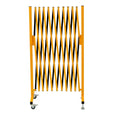 Expandable Metal Barricade with Casters