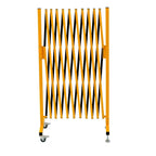Expandable Metal Barricade with Casters