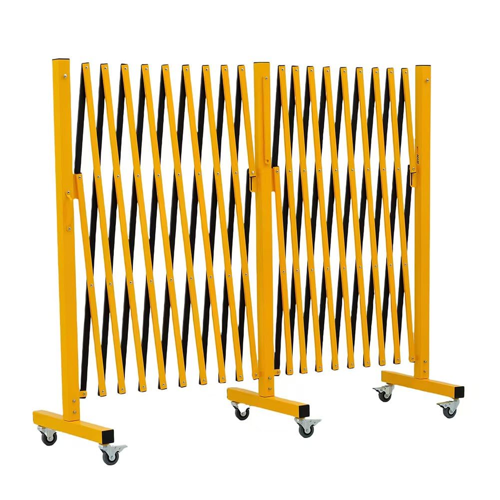 Expandable Metal Barricade with Casters