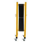 Expandable Metal Barricade with Casters