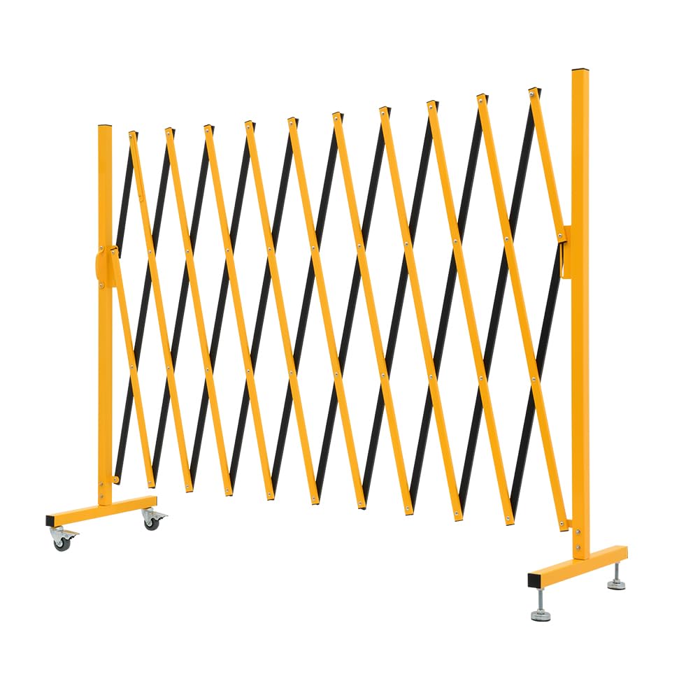 Expandable Metal Barricade with Casters