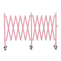 Expandable Metal Barricade with Casters