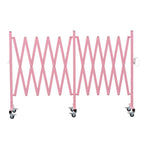 Expandable Metal Barricade with Casters