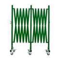 Expandable Metal Barricade with Casters