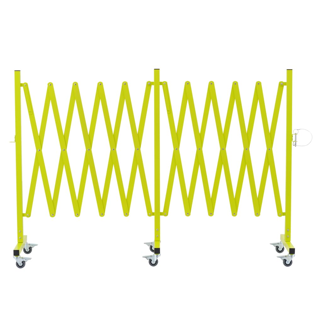 Expandable Metal Barricade with Casters