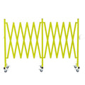 Expandable Metal Barricade with Casters