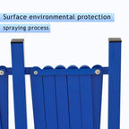 Expandable Metal Barricade with Casters