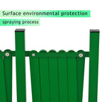 Expandable Metal Barricade with Casters