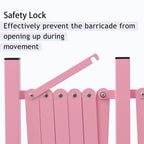 Expandable Metal Barricade with Casters