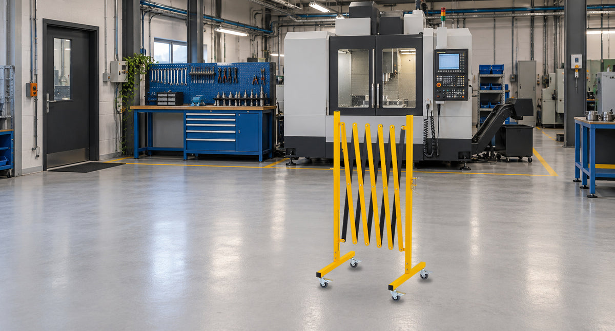 Industrial Factory — GYMTIME F2B1 Yellow and Black Barrier