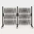 Expandable Metal Barricade with Casters