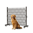 Expandable Metal Barricade with Casters
