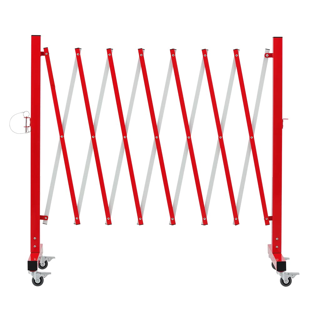 Expandable Metal Barricade with Casters