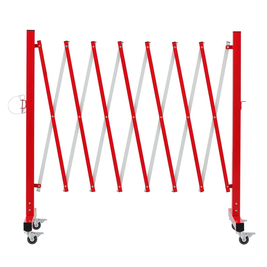 Expandable Metal Barricade with Casters