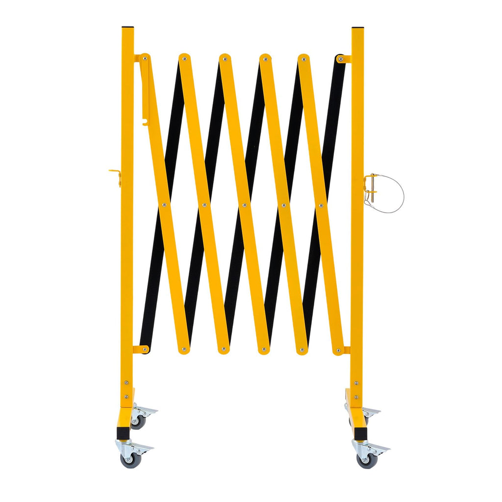 Expandable Metal Barricade with Casters