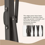Expandable Metal Barricade with Casters