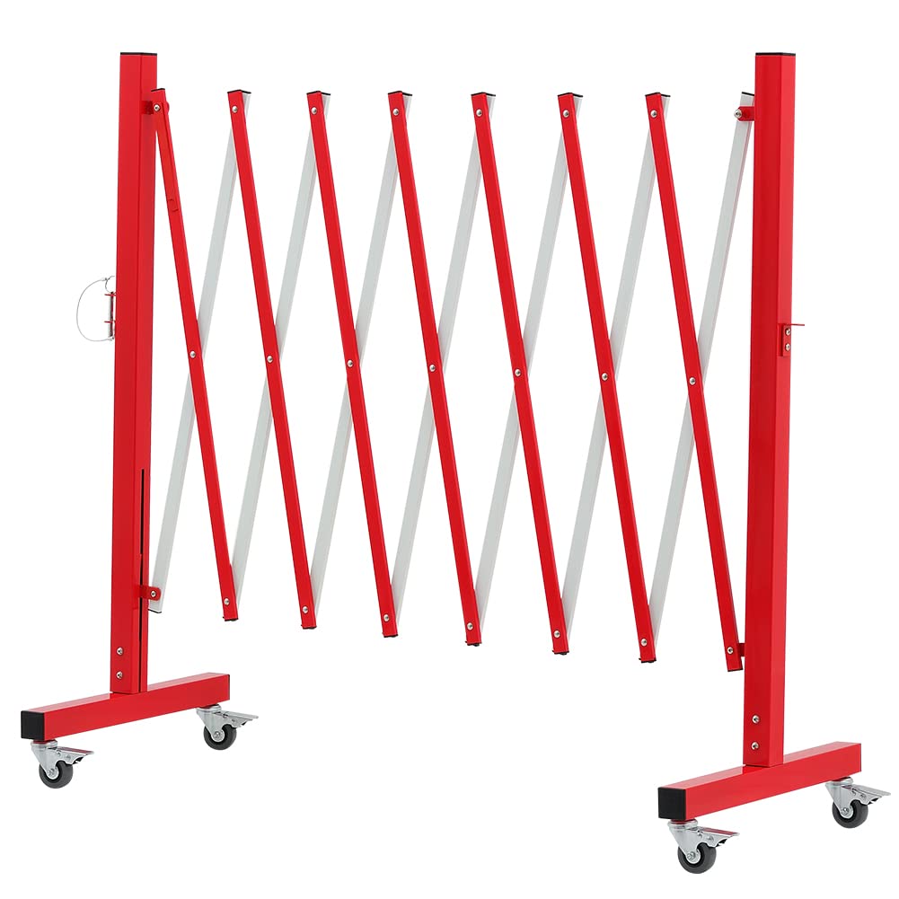 Expandable Metal Barricade with Casters
